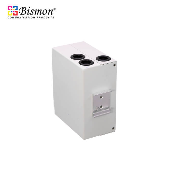 DIN-Rail 24 Core Wall Box fiber optic with 12xLC Duplex Single-mode